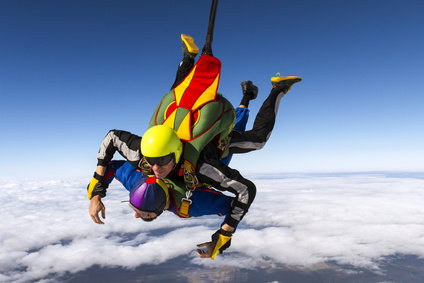The tandem jump describes how we work with our clients in the project - SEC4YOU - about us
